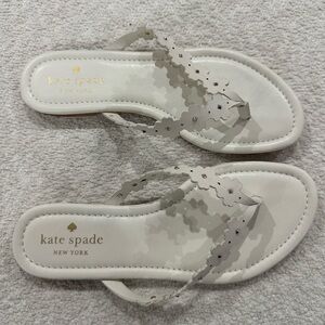 Kate Spade Daisy Sandal White Women Size 7 NEW WITH TAGS